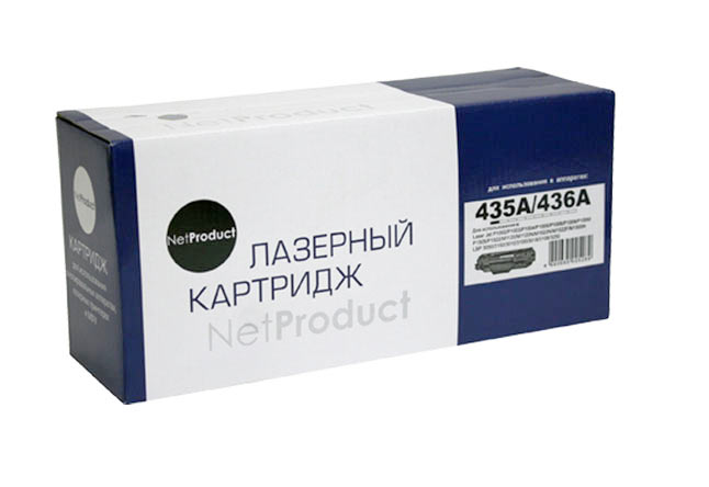 Картридж NetProduct (N-CB435A/CB436A/CE285A) для HP LJ P1005/P1505/Canon 725, Универс., 2K Картридж NetProduct (N-CB435A/CB436A/CE285A) для HP LJ P1005/P1505/Canon 725, Универс., 2K