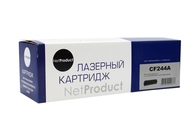 Картридж NetProduct (N-CF244A) Картридж NetProduct (N-CF244A) для HP LJ Pro M15/M15a/Pro MFP M28a/M28w, 1K