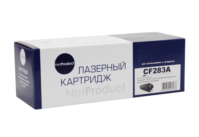 Картридж NetProduct (N-CF283A) Картридж NetProduct (N-CF283A) для HP LJ Pro M125/M126/M127/M201/M225MFP, 1,5K