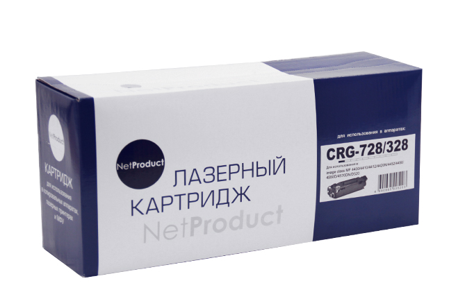 Картридж NetProduct (N-№728:328) Картридж NetProduct (N-№728/328) для Canon MF-4410/4430/4450/4570/4580, 2,1K