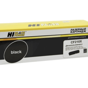 Картридж Hi-Black (HB-CF210X) для HP CLJ Pro 200 M251/MFPM276, №131X, Bk, 2,4K