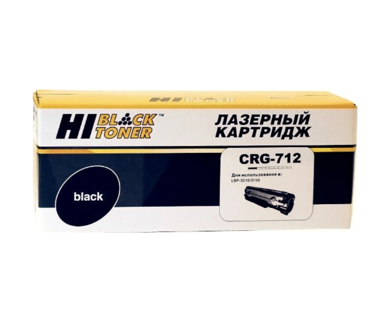Картридж Hi-Black (HB-№712) для Canon LBP-3010/3100, 2K Картридж Hi-Black (HB-№712) для Canon LBP-3010/3100, 2K