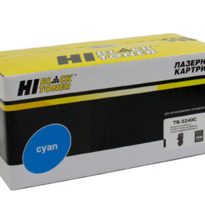Тонер-картридж Hi-Black (HB-TK-5240C) для Kyocera P5026cdn/M5526cdn, C, 3K