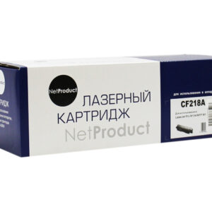 Тонер-картридж NetProduct (N-CF218A) для HP LJ Pro M104/MFP M132, 1,4K, с чипом