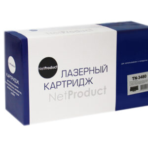Тонер-картридж NetProduct (N-TN-3480) для Brother HL-L5000D/5100DN/5200DW, 8K